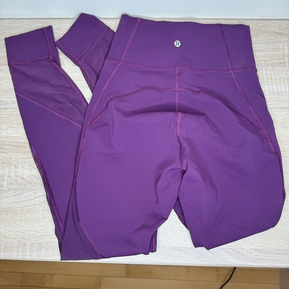 Lululemon Hot Like Agni Pant Size 6 Purple - Picture 3 of 8